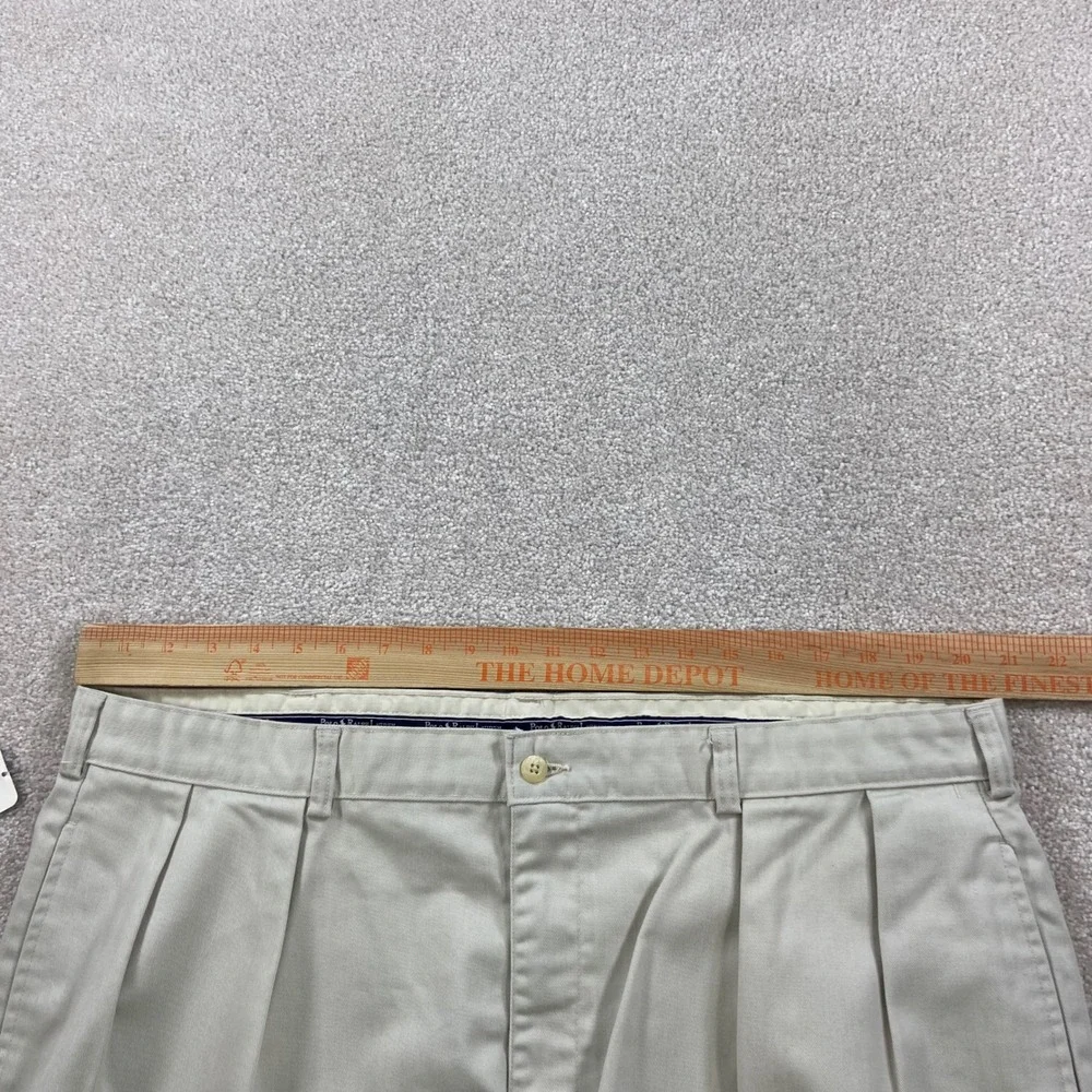 Polo by Ralph Lauren Men’s Light Khaki Pleated Chinos